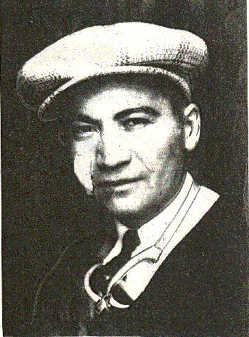 A photograph of James "Jimmie" Crawford Angel, intrepid American aviator, explorer, and gold prospector.
