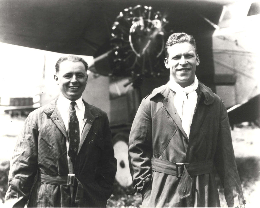 Lt. Lester J. Maitland, pilot, and Lt. Albert F. Hegenberger, navigator, chosen to successfully cross the Pacific to Hawaii