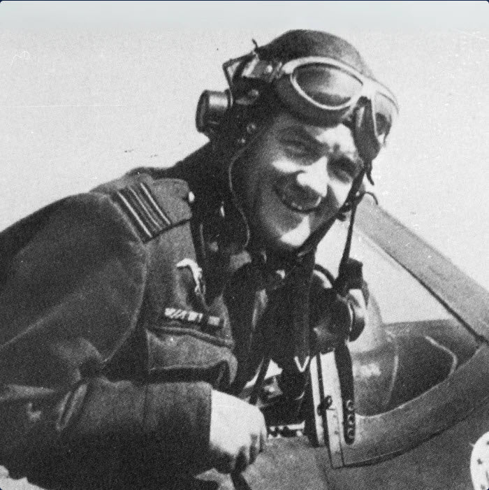 Lt. Col. Jan Zumbach, one of the best Polish pilots of World War II, an ace in the skies.