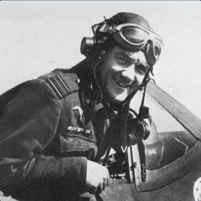 Lt. Col. Jan Zumbach, one of the best Polish pilots of World War II, an ace in the skies.