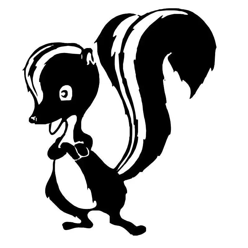 This is the logo for the famous "Skunk Works", a division of Lockheed Martin's Advanced Development program which has been responsible for aircraft designs like the U-2, SR-71 Blackbird and more.