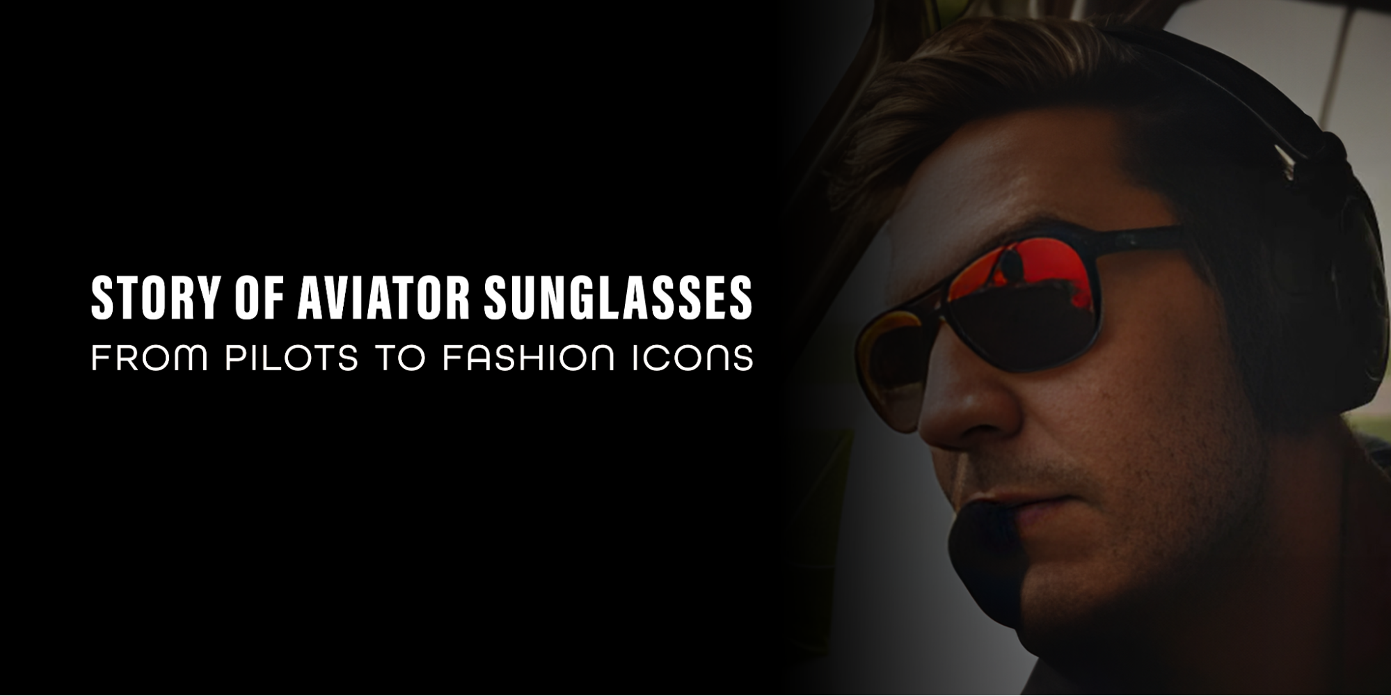 Sunglasses For Pilots and Aviation Enthusiasts-Aviator Sunglasses-John M. White-