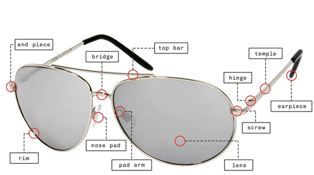 How to ...-Aviator Sunglasses-John M. White-How To-How to measure-Size