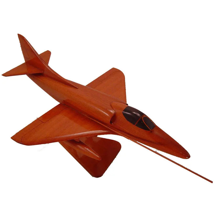 A-4 Skyhawk Natural Wood Aircraft Model--Aviator Sunglasses-Premium Wood Designs