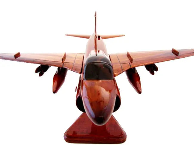 A-6 Intruder Natural Wood Aircraft Model--Aviator Sunglasses-Premium Wood Designs