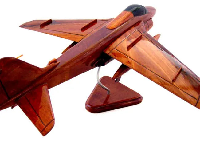 A-6 Intruder Natural Wood Aircraft Model--Aviator Sunglasses-Premium Wood Designs
