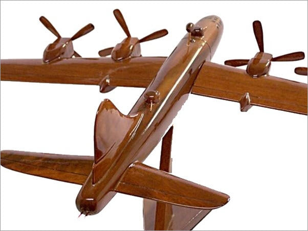 B-29 Superfortress Natural Wood Aircraft Model