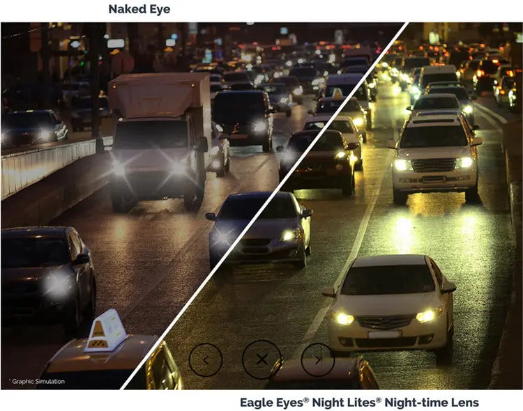 Eagle Eye FitOn® Night Driving Glasses Eagle Eyes