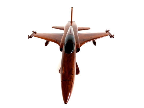 F-5 Freedom Fighter Natural Wood Aircraft Model