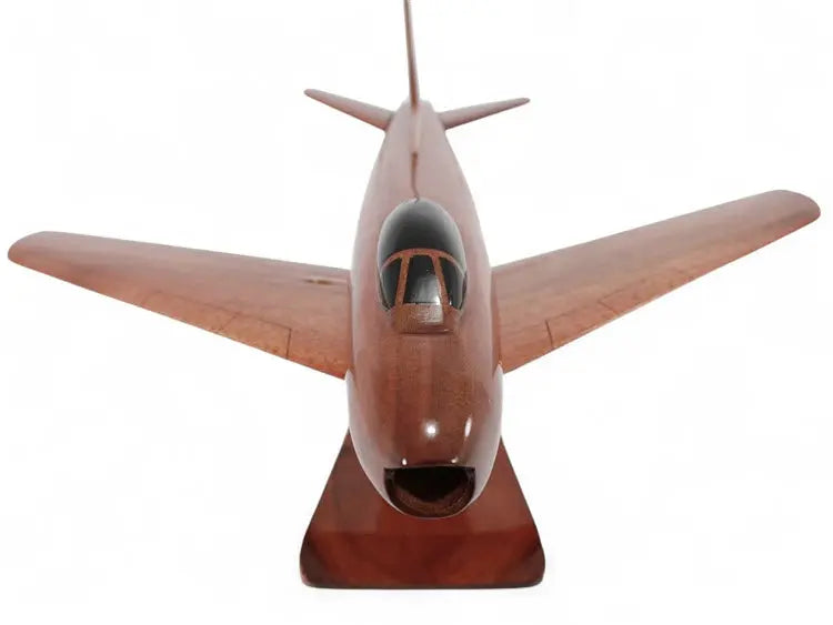 F-86 Sabre Fighter Natural Wood Aircraft Model--Aviator Sunglasses-Premium Wood Designs