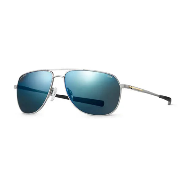 A titanium frame married to polycatbonate lenses providing 82% blocking of outside light.