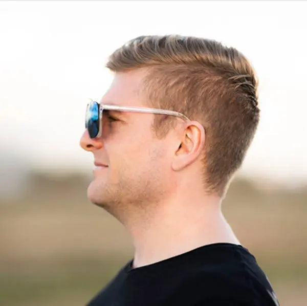 Method Seven Pilot Clip-On Sunglasses-Clip-On-Aviator Sunglasses-Method Seven