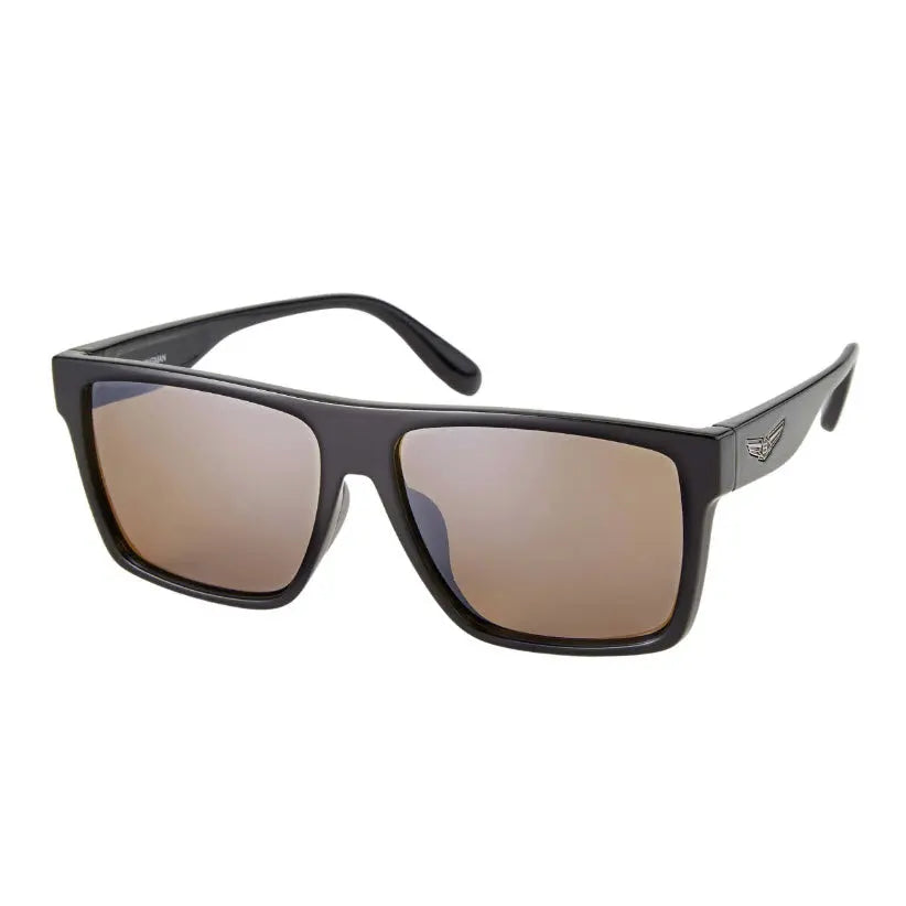 Wingman Black Frame L16 Bronze Lens sunglasses by Scheyden