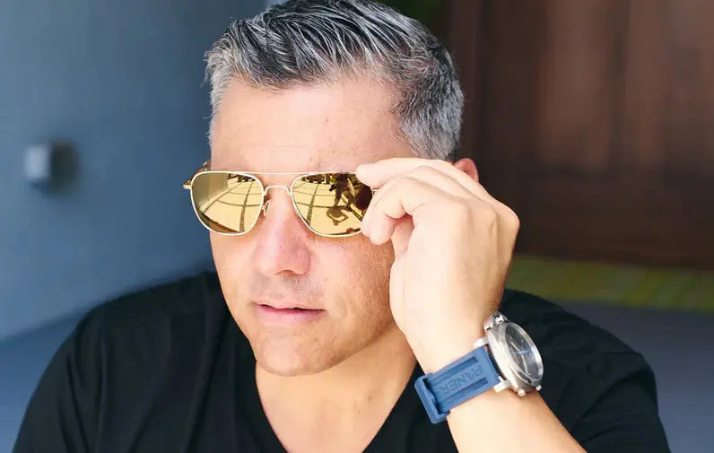 Eagle Eyes 52mm Freedom Sunglasses 12010-Aviator Sunglasses-Aviator Sunglasses-Eagle Eyes