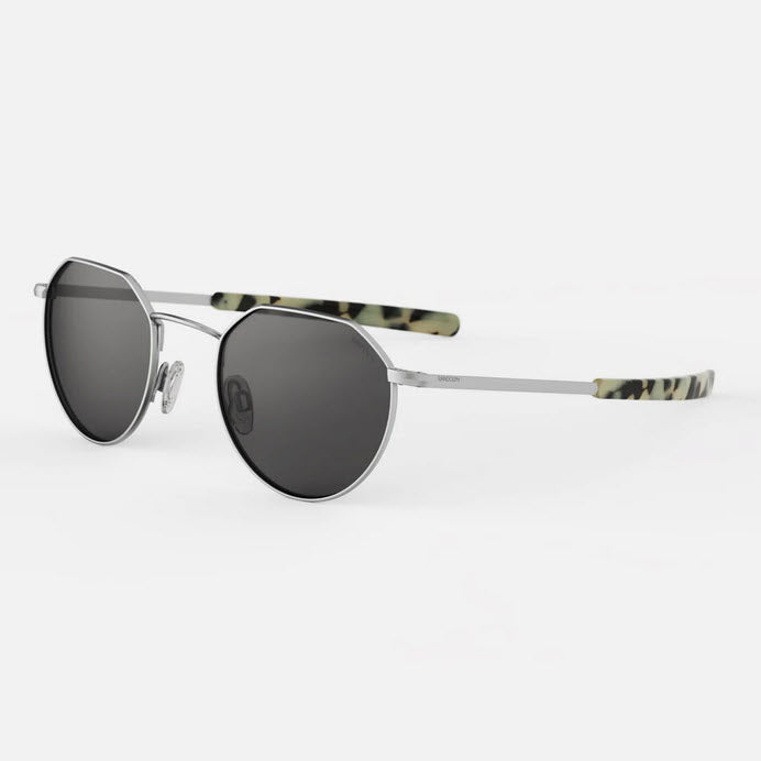 Randolph Hamilton 50mm Matte Chrome Bayonet Nylon Polarized American Gray
