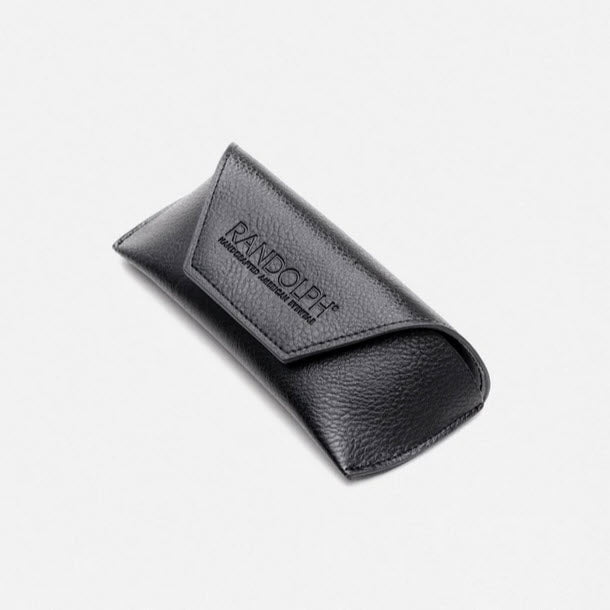 The All-New redisgned leatherette carrying case for Randolph or any other sunglasses you want to protect and keep safe.