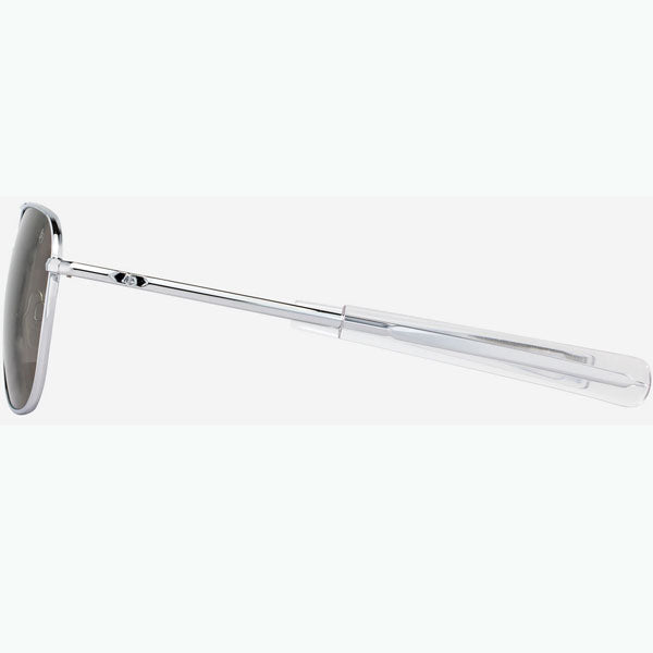 AO Eyewear American Optical Original Pilot Silver Frame Sunglasses