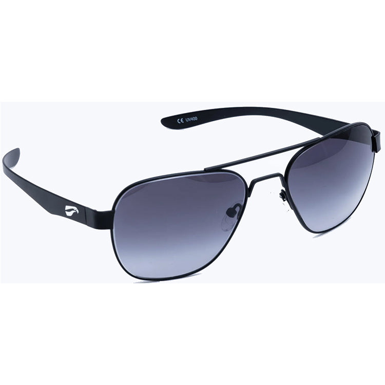 Flying Eyes Peregrine Titanium Matte Black Frame with Gradient Gray Lenses