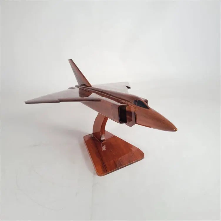 Avro Arrow Natural Wood Aircraft Model--Aviator Sunglasses-Premium Wood Designs