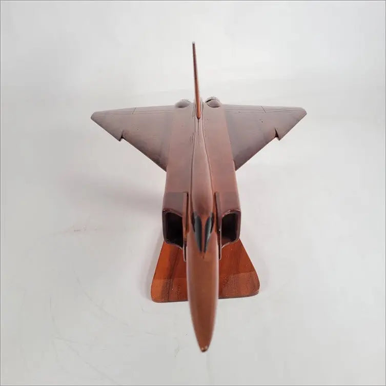 Avro Arrow Natural Wood Aircraft Model--Aviator Sunglasses-Premium Wood Designs
