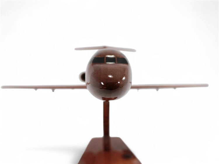 Douglas DC-9 Airliner Natural Mahogany Wood Aircraft Model