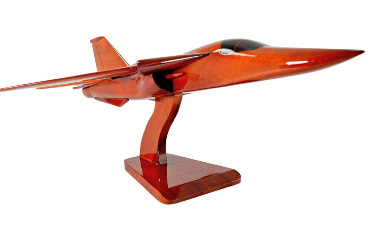 F-111 Aardvark Natural Wood Aircraft Model