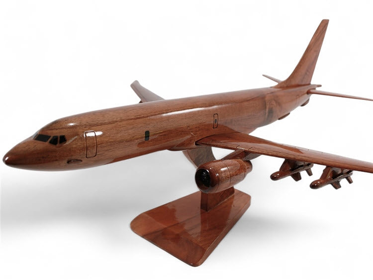 Boeing P-8 Poseidon Natural Mahogany Wood Aircraft Model
