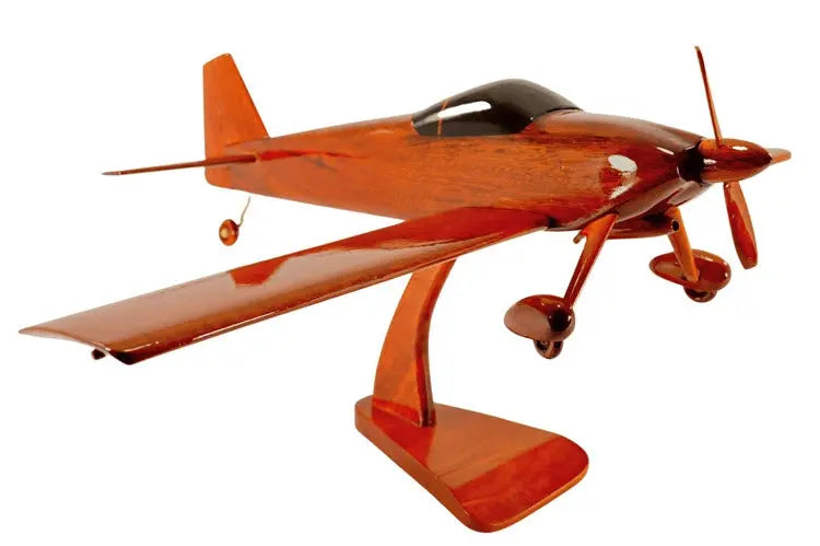 Van's Aircraft RV-6 Airplane Natural Wood Aircraft Model--Aviator Sunglasses-Premium Wood Designs