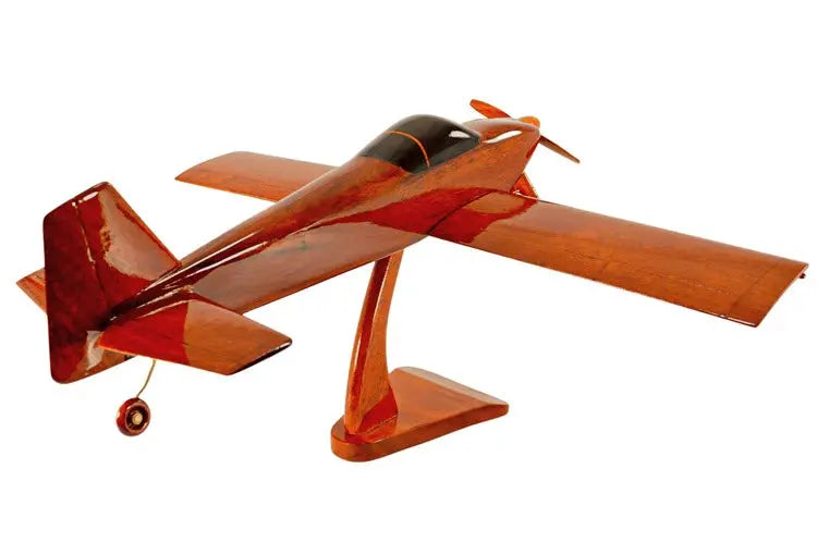 Van's Aircraft RV-6 Airplane Natural Wood Aircraft Model--Aviator Sunglasses-Premium Wood Designs