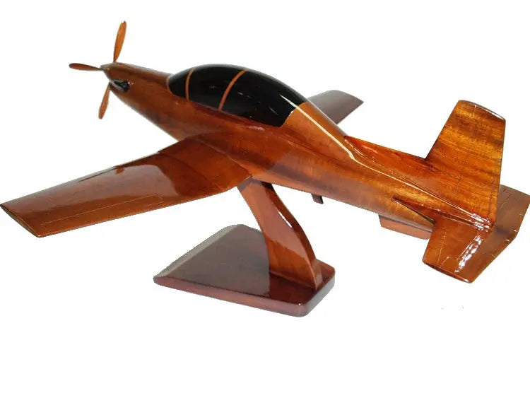 Beechcraft T-6 Texan II Natural Wood Aircraft Model--Aviator Sunglasses-Premium Wood Designs