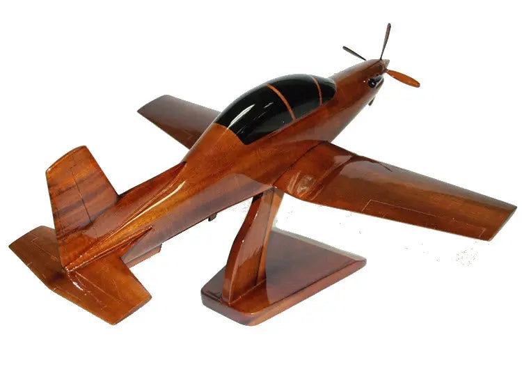 Beechcraft T-6 Texan II Natural Wood Aircraft Model--Aviator Sunglasses-Premium Wood Designs