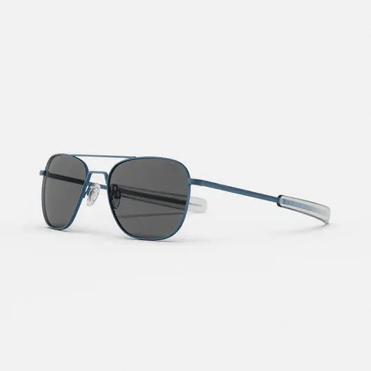 Randolph Aviator AF406 55mm Patriot Blue Non-Polarized American Gray Sunglasses Randolph Engineering, Inc.