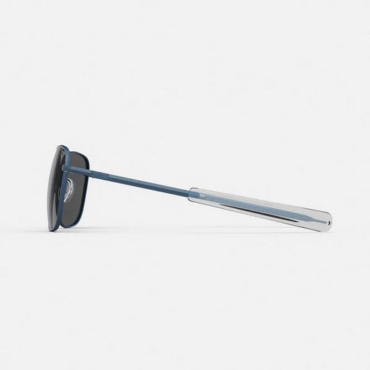 Randolph Aviator AF406 55mm Patriot Blue Non-Polarized American Gray Sunglasses