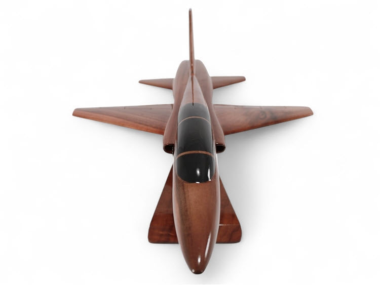Northrop T-38 Talon Fighter Natural Wood Aircraft Model