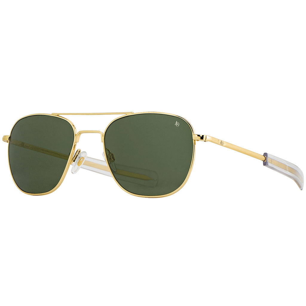 AO Eyewear American Optical Original Pilot Gold Frame Sunglasses