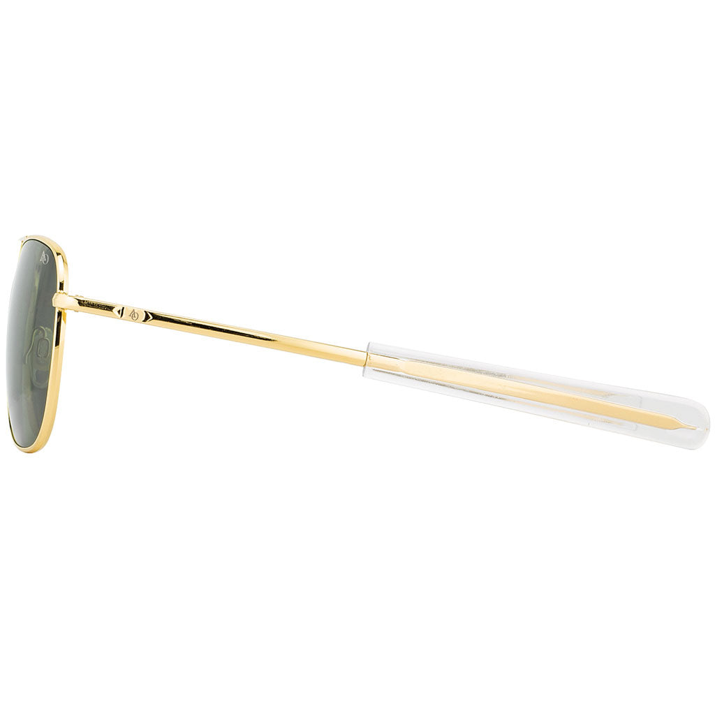 AO Eyewear American Optical Original Pilot Gold Frame Sunglasses