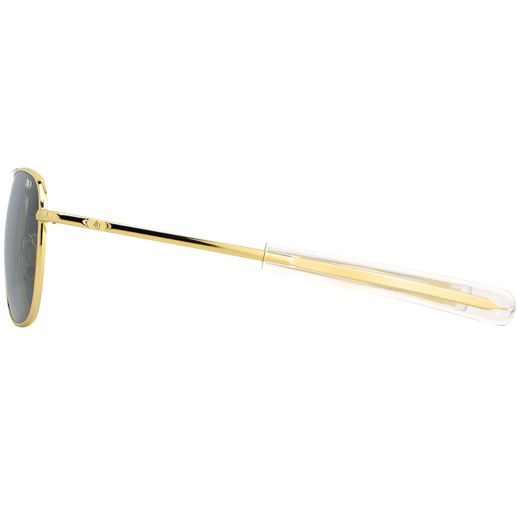 AO Eyewear American Optical Original Pilot Gold Frame Sunglasses