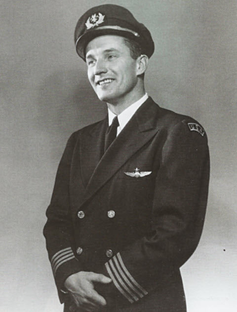 Captain Charles F. Blair, Jr., Pan American Airways pilot and aviation pioneer