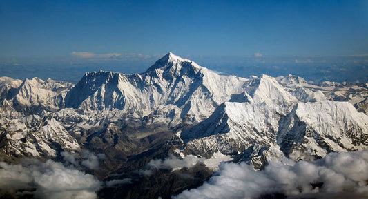 Mt. Everest as seen from the south.