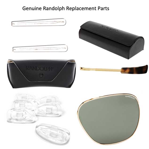 Randolph Engineering Replacement Parts Aviator Sunglasses