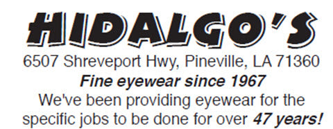 Hidalgo's Fine Eyewear Since 1967. Hidalgo's provided prescription and non-prescription glasses and sunglasses since 1967 but - alas - Hidalgo's is now out of business.