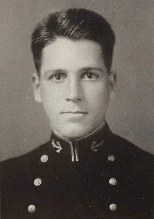 James Julien Southereland 2nd, also known as Pug, World War II Naval Ace flying a Grumman F4F Wildcat.