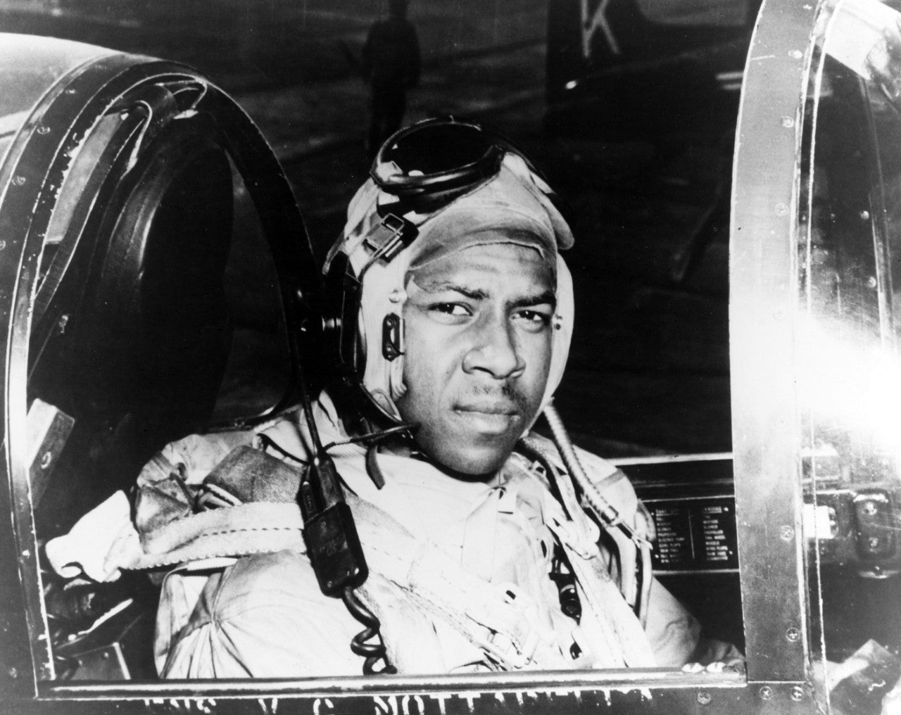 Jesse L. Brown was the first African American to complete U.S. Navy flight training and the first African American naval aviator in combat and to be killed in combat