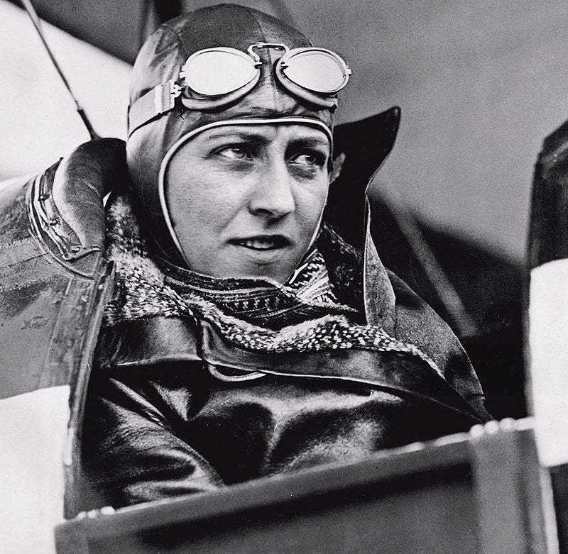 Amy Johnson was a pioneering English pilot who was the first woman to fly from London to Australia in the 1930s