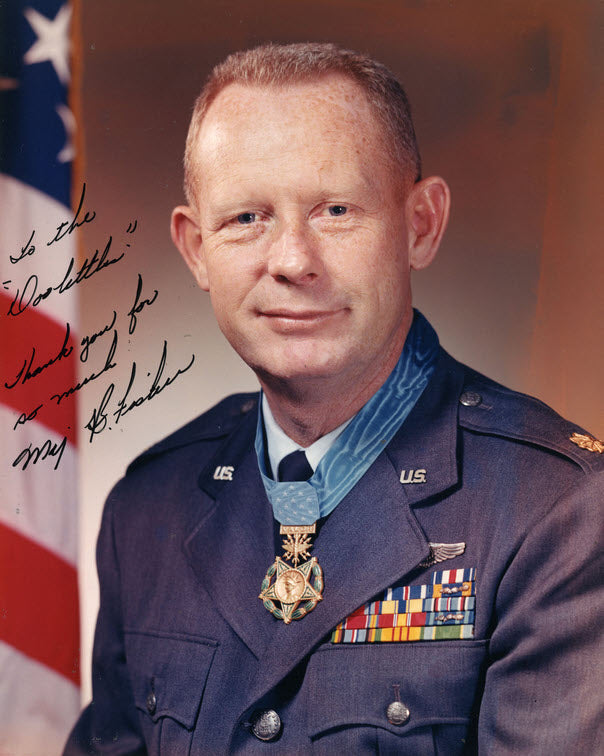 Major Bernard Francis Fisher, United States Air Force, A-1E Skyraider Medal of Honor Pilor