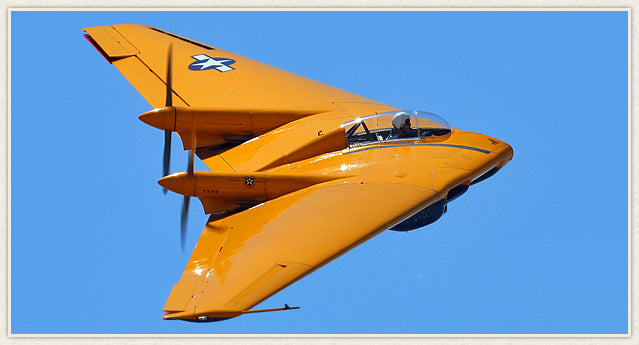Jack Northrop's first flying wing aircraft called the N-1M.