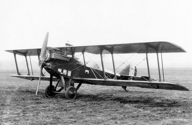 A photo of the altitude record setting Packard-Lèpere L USA C.II P53, A.S. 40015 aircraft in 1920. (U.S. Air Force)