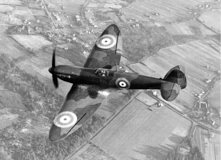 The Supermarine Spitfire is a British single-seat fighter aircraft used by the Royal Air Force in the Second World War