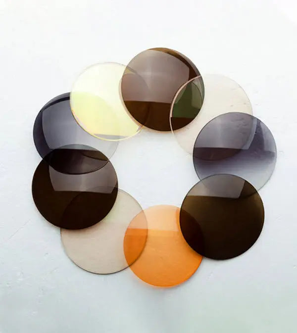Sunglass lenses come in many forms such as glass, nylon, plastic and poycarbonate. Each has it's own set of properties that make it suitable for your particular needs.