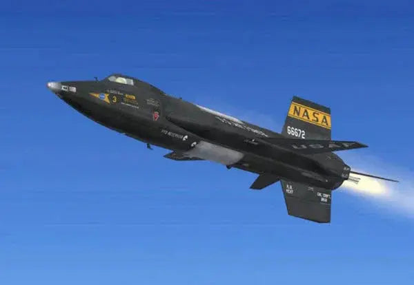 A photograph of the North American X-15 rocket powered aircraft